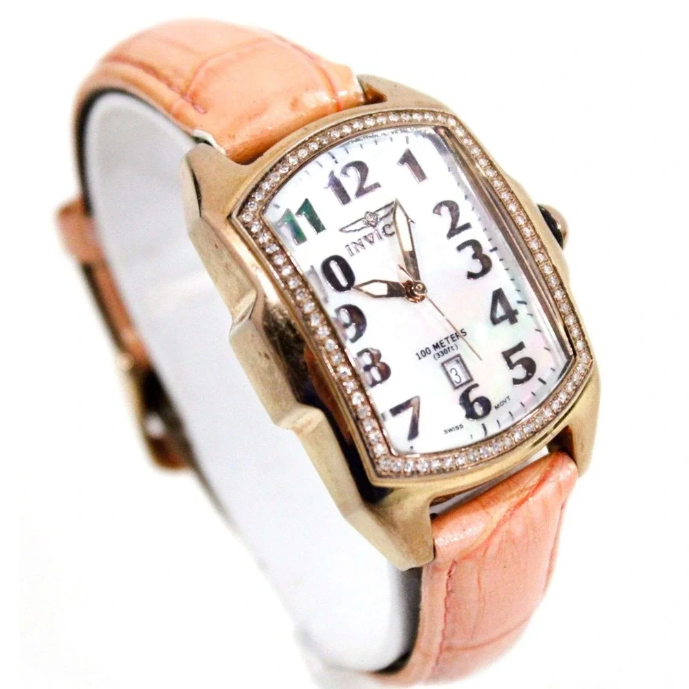 Invicta Wildflower Model‎ No. 4706 100 Meters Swiss Mov't Watch